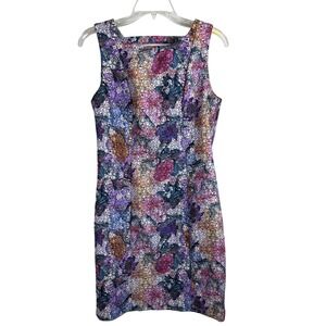 H&M Floral Print Sleeveless‎ Sheath Dress Women Size US 10